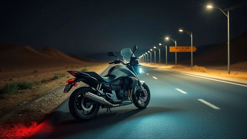 Moto usada com farol de LED vale a pena comprar